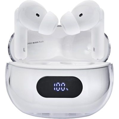 INTENSO BUDS Plus, Bezdrôtové slúchadlá, biele