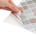 vidaXL Dlažba Lanturn 10 ks Béžová 27 x 27 cm Polyuretán a PET