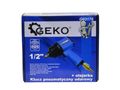 Pneumatický rázový uťahovák 1/2", 1 550 Nm, maznička oleja, Heavy Duty GEKO