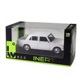 Auto biele so zvukom a svetlom 18 cm