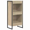vidaXL Knižnica 40 x 30 x 86,5 cm Kompozitné drevo Sonoma