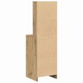 vidaXL Highboard Remeselný dub 41 x 40 x 135 cm Kompozitné drevo