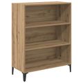 vidaXL Servírovacia skriňa Remeselný dub 69,5 x 32,5 x 90 cm