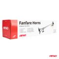 Klakson fanfára chróm 640 mm 12V 24V AMiO-0407