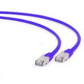 PATCH KABEL S/FTP cat.6a LSZH 3m purple