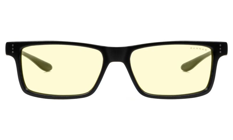 GUNNAR kancelárske/herné dioptrické brýle VERTEX READER ONYX * oranžové skla * BLF 65 * dioptrie +2 Brýle, kancelárske, čierne obroučky, oranžové skla, +2,0 dioptrie