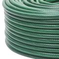 vidaXL Záhradná hadica so sadou armatúr, zelená 0,5" 100 m, PVC