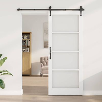 vidaXL Vnútorné dvere ORKDAL Biela primed 86 x 211 cm