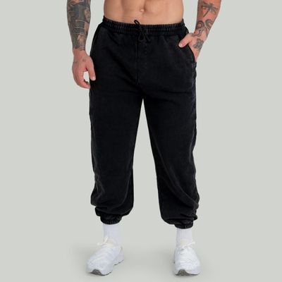 Tepláky Washed Black - STRIX, veľkosť S