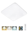 LED stropní svítidlo TR-605S - FLORA 60W 5700lm 53x53cm CCT + ovladač Trixline