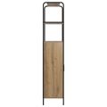 vidaXL Highboard Dub artisan 40 x 33 x 161 cm Kompozitné drevo