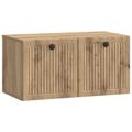 vidaXL Nástenná TV skrinka 59,5 x 31 x 30 cm Dub artisan
