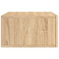 vidaXL Nástenný nočný stolík dub sonoma 35x35x20 cm