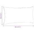 vidaXL Vankúše na pohovku 2 pcs Víno červené 80 x 40 cm