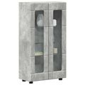 vidaXL Servírovacia skriňa FLORIN 55,5 x 29 x 100 cm Betónová šedá
