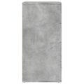vidaXL Komody 2 ks betónovo sivé 60x39x80 cm kompozitné drevo