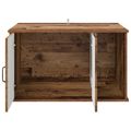 vidaXL Mačka Dom Staré drevo 85 x 55 x 50,5 cm Kompozitné drevo