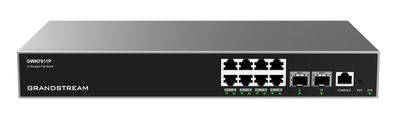 Grandstream GWN7811P L3 Managed Network PoE Switch 8 portov / 2 SFP+, VLAN, DHCP, Stacking