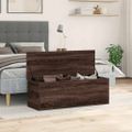 vidaXL Úložný box hnedý dub 90x35x35 cm kompozitné drevo