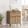 vidaXL Servírovacia skriňa Remeselný dub 60 x 35 x 70 cm