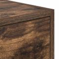 vidaXL TV skrinky 2 ks Dub dymový 100x31x25,5 cm Upravené drevo