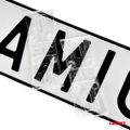 Podložka pod SPZ AMiO-04339