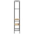 vidaXL Vešiak na oblečenie Sonoma dub 60 x 30 x 171 cm
