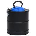 vidaXL Vysávač na popol s HEPA filtrom 1200 W 20 l oceľ