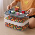 Úložný box na stavebnicu, 29 l, 4 poschodia Kruzzel 25758 Úložný box na stavebnici, 29 l, 4 patra Kruzzel 25758