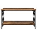 vidaXL Konferenčný stolík Staré drevo 80 x 45 x 45.5 cm