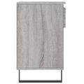 vidaXL Botník sivý dub sonoma 102x36x60 cm spracované drevo