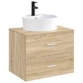 vidaXL Umývadlo s batériou a odtokom Matná čierna 40,5 x 40,5 x 15 cm