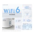 WiFi router TP-Link Deco X50 Pro(3-pack) AX3000, WiFi 6, 2x 2,5GLan, 2,4GHz/5GHz, HomeShield