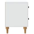 vidaXL Nočný stolík 2 ks Biela 43 x 34,5 x 48 cm Kompozitné drevo