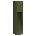 vidaXL Solárna LED chodníková lampa 2 ks Teplá biela 18 x 18 x 80 cm
