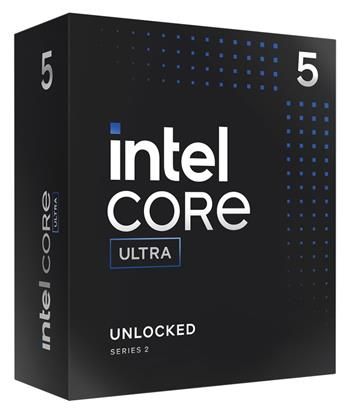 INTEL Core Ultra 5 245K / Arrow Lake / LGA1851 / max. 5,2GHz / 6P+8E/14T / TDP 159W / VGA / BOX bez chladiče Procesor, 14 jader, 14 vláken, max. 5,2GHz, 26MB, LGA1851, Intel Graphics, max. 159W TDP, BOX bez chladice