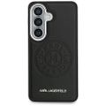 Karl Lagerfeld Perforated KL MagSafe case for Samsung Galaxy S26 Black