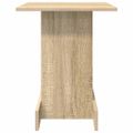 vidaXL Koncový stôl Sonoma dub 44,5 x 45 x 55 cm Kompozitné drevo