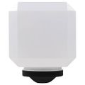 vidaXL Vonkajšie solárne lampy 6 ks 20 cm LED v tvare kocky RGB