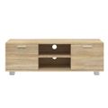 vidaXL TV skrinka dub sonoma 120x40,5x35 cm spracované drevo