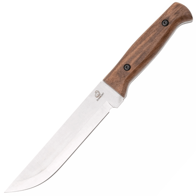 Beavercraft TLK1 Tactical Knife taktický nôž 16 cm, Satin, orechové drevo, kožené puzdro