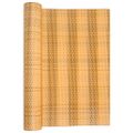 vidaXL Balkónová zástena bledohnedá 500x80 cm polyratan