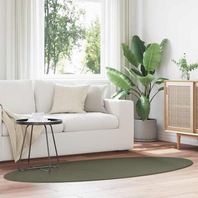 vidaXL Kusové koberce HUARTE Lesná zeleň 170 x 120 cm 100% polyester