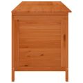 vidaXL Záhradný úložný box hnedý 150x50x56,5 cm jedľový masív