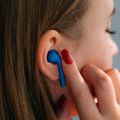 TESLA SOUND EB10 - bezdrôtové Bluetooth slúchadlá, Metallic Blue