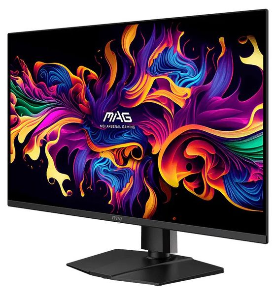MSI Gaming MAG 321UP QD-OLED X24/ 31,5"/ 3840x2160 / OLED/ 0,03ms/ 240Hz/ 300cd/m2/ 1500000:1/ HDMI/ DP/ VESA/ černý Monitor, 31,5" QD-OLED, 3840×2160, 240Hz, 0,03ms, HDR True Black 400, 99% DCI-P3, USB-C 15W, Adaptive-Sync, výškove nastavitelný