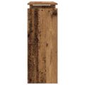 VidaXL Konzolový stolík Old Wood 80x30x80 cm Engineered Wood