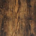 vidaXL Lavička na topánky Dub dymový 102x30,5x45 cm Upravené drevo