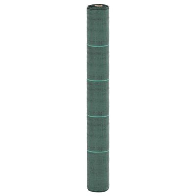 vidaXL Membrána proti burine zelená 1x50 m PP