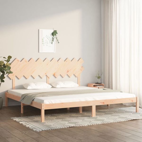 vidaXL Rám postele 200x200 cm masívne drevo